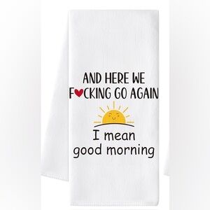 Humorous Kitchen Towel NWT